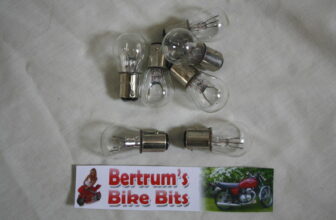 One Motorcycle Stop and Tail Bulb 6v 10/3.0w