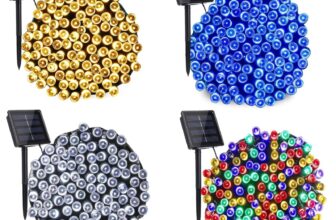 Solar Fairy String Lights 100/200/500 LED Outdoor Garden Christmas Party Decor