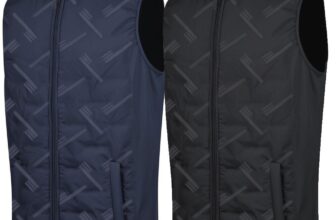 ISLAND GREEN MENS THERMAL HEAT WELDED QUILTED GOLF GILET @ 40% OFF RRP !!!!!!!!!