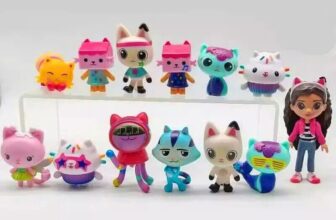 13Pcs/Set Gabby’s Dollhouse Figure Model Toys Dolls Cake Topper Decor Kids Gift