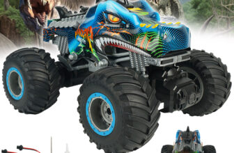 Remote Control Dinosaur Car RC Monster Truck Electric Toy Vehicle Kids Xmas Gift
