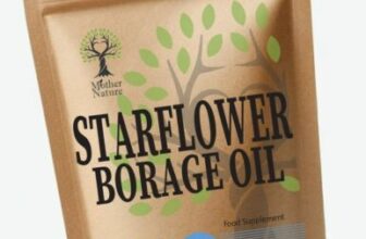 Starflower Oil – Borage Oil Capsules 1000mg Clean Natural High Strength 18% GLA