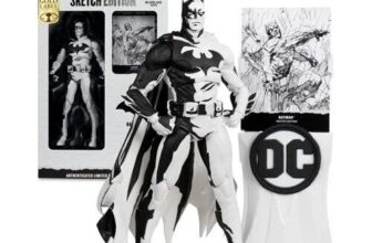 DC Multiverse Batman Hush Sketch Gold Label 7-Inch Scale Action Figure