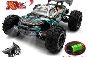 1:16 4WD High-Speed RC Monster Truck 70KM/H/50KM/H with LED – Drift Toy for Kids