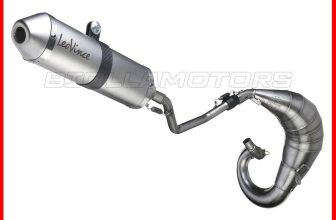 3286 COMPLETE SLIP-ON LEOVINCE DERBI SENDA DRD PRO R/SM 50 2008 – X-FIGHT STAINL