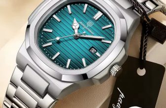 PENGAGAR 2025 New Luxury Watch – WaterProof – Date Stainless Steel Square Quartz