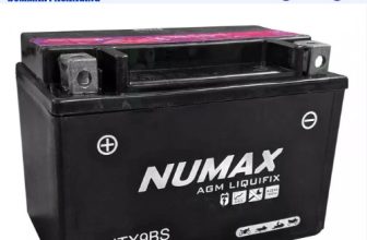 NUMAX NTX9BS, YTX9-BS – MOTORCYCLE BATTERY – Filled & Activated