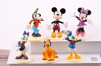 6Pc Mickey Mouse Clubhouse action Figure Set Minnie Toy Cake Topper Boy Girl Toy