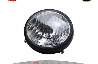 Royal Enfield headlamp assembly with bulb for hunter 350 parts RAN00421/A