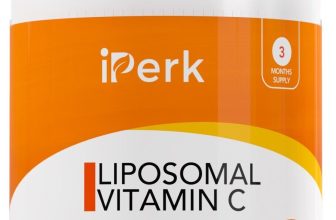 iperk Liposomal Vitamin C 1000mg Per Serving High Strength 180 Capsules