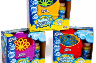 🔥Bubble Machine Automatic Bubbles Maker Blower Solution Garden Party Kids Toy