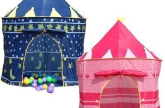 Children Kids Pop-Up Castle Play Tent Play House Girl Boy Indoor Outdoor Garden