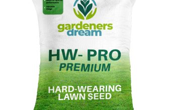 GARDENERS DREAM HARD-WEARING PREMIUM TOUGH BACK GARDEN LAWN GRASS SEED