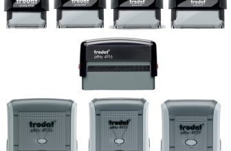 Personalised Rubber Stamps Business Address Office School Education Self Inking