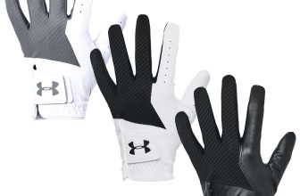 Under Armour Mens Medal LEFT Hand Golf Glove – Worn By Right Handed Player UA