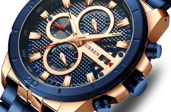 CURREN Luxury Men Gold Watch Casual Male Calendar Watches Chronograph Wristwatch