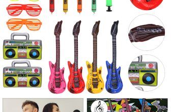 Inflatable Party Props Fancy Dress Music Photo Booth Prop Set Blow Up Hen Party