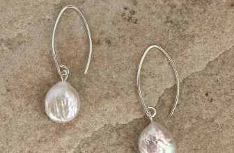 Freshwater Pearl Solid 925 Sterling Silver Drop Earrings