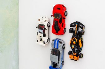 4X Brickify Wall Mount Hook for Lego Speed Champions Cars – (4 Pack)