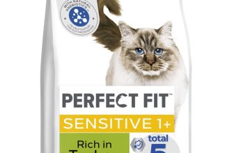 7kg Perfect Fit Advanced Nutrition Sensitive Adult Complete Dry Cat Food Turkey