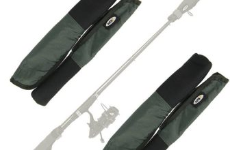 2 x Carp Rod Tip and Top Butt Protectors Deluxe Covers For Carp Fishing Rods NGT