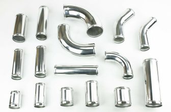 Aluminium Alloy Pipe 45/90 Degree Elbow Straight Coupler Length Hose Joiner