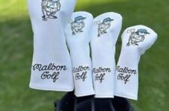 UK Malbon Golf Club Headcovers Driver Fairway Woods Cover Head Covers Set 135UT