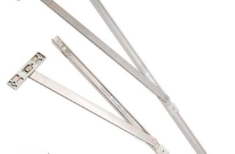 uPVC Door Restrictor Arm 90 & 135 Degree Steel Stay Open Hold Patio French