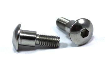 2x Stainless Steel Seat Bolts for Suzuki GSXR GSX-R 600 750 1000 09139-06146