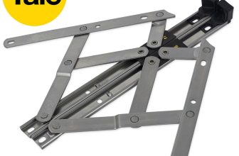 Yale uPVC Window Hinge Double Glazing Friction Stay PVC 13mm & 17mm Pair