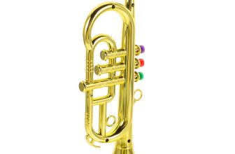 Toy Trumpet Kids Faux Musical Instrument Props Model Simulated Instruments