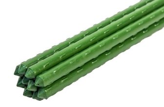 Hydroponics Garden Plant Stakes Support Sticks Canes Pole Grow Tools 10 Pack 3ft