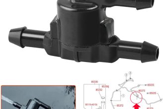 Non Return Valve Check Front Windscreen Wiper Washer Hose Tee T 3 Way Car Parts