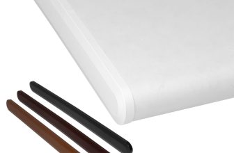 uPVC Window Board End Cap Plastic Cover Polyboard & Duraboard Cill / Sill