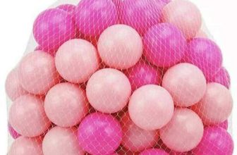 200x Plastic Pit Balls For Children Ball Pits Kids Pink Coloured Balls Play Pool