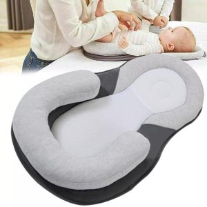 Baby Nest Orthopedic Baby Pillow Against Deformation and Flat Head Baby Nest