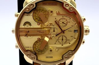 NEW GENUINE DIESEL DZ7399 MR. BIG DADDY 2.0 YELLOW GOLD STEEL MENS WATCH UK