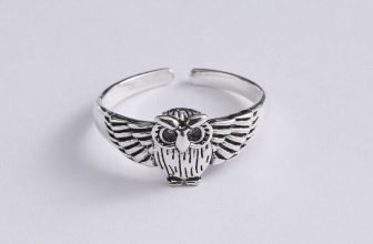 925 Sterling Silver plated Owl Adjustable Rings Vintage Jewellery Gift Wholesale