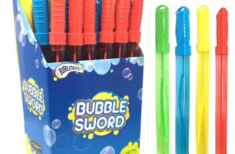 Scented Bubble Swords 37cm Wand LARGE Bubbles Maker Kids Outdoor Summer Toy