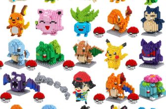 Nano Building Blocks Bikachu Pocket Monster Charmander Squirtle Micro Bricks Toy