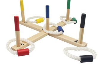 Garden Games Ring Toss Family Outdoor Play Party Bonding Lawn Kids Fun Activity