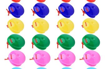 24 Pieces Finger Castanets Preschool Musical Instruments Toys Percussion