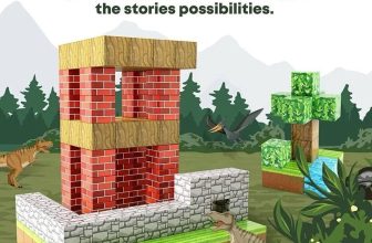 Magnetic Blocks 501 Piece Construction Toy Imaginative Play