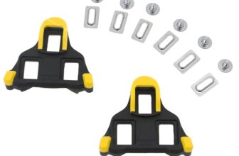 SPD SL Cleats – Yellow (SH11 6° Float) – Road Bike – 3 Bolt Shimano Compatible