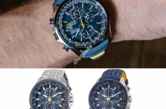 NEW Luxury CITIZEN Blue Angels Eco-Drive Watch – Men’s World Chronograph