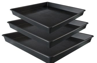 Flexible Square Tray Garden Hydroponics 100 120 150 cm 1m 1.2m 1.5m Pot Saucer