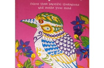 A4 NEW Beautiful Birds – Adult Teens – An Anti-Stress Colouring Book All Ages