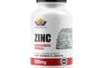 Zinc Capsules 50mg – Immune Support Hair Skin Nails Acne & Sexual Health Tablets