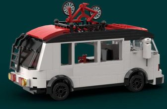 Construction Toys Camper for Collection Kids 255 Parts Present for Christmas