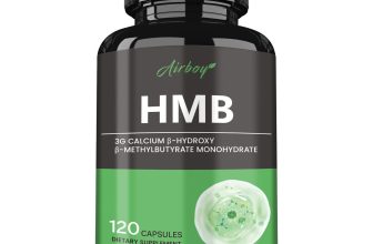 HMB Capsules 3000mg – Fat Burner, Strength Muscle & Strength, Boost Performanc